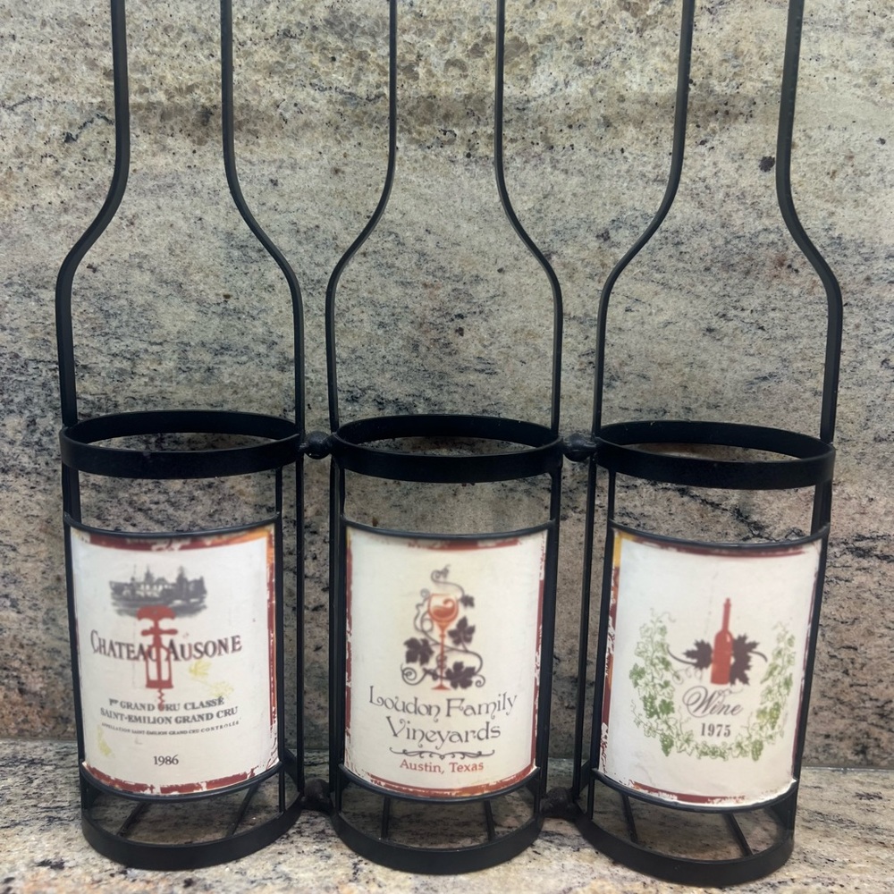 Chateau Musone Vintage Wine Bottle Holder